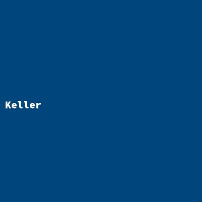Hersteller: Keller