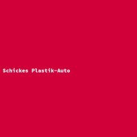 Schickes Plastik-Auto