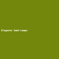 Elegante Samt-Lampe
